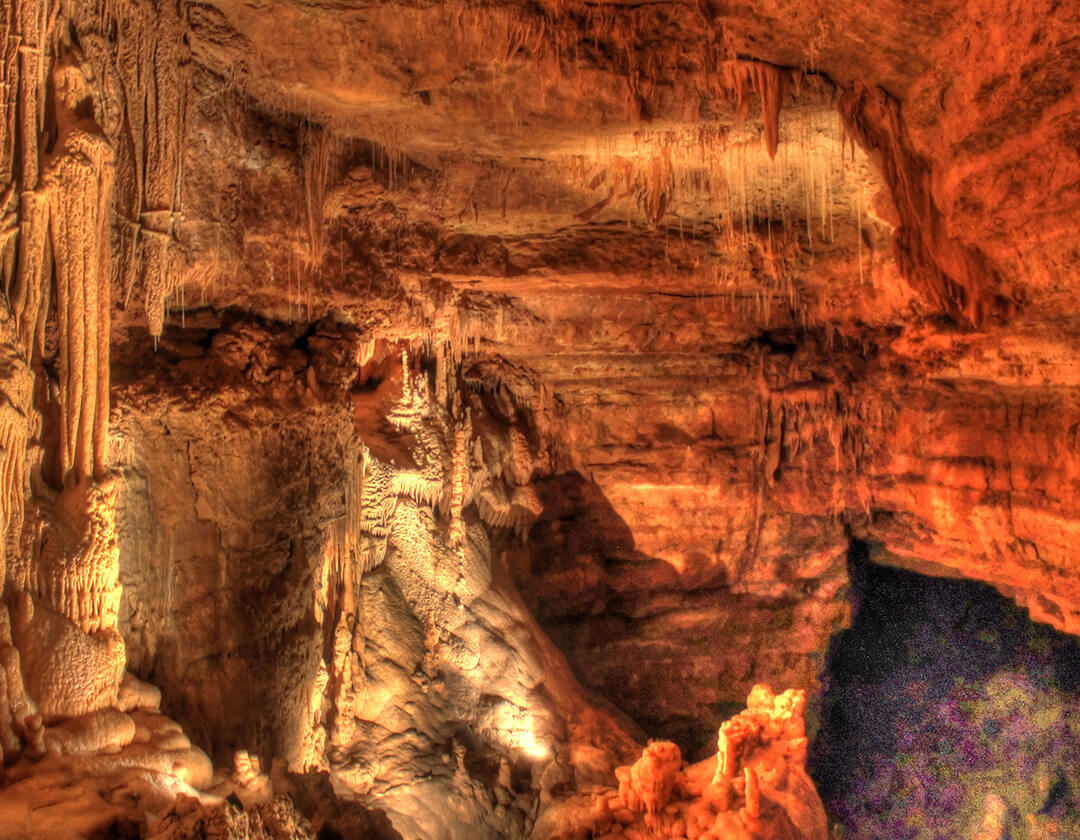 Natural Bridge Caverns in San Antonio, Texas